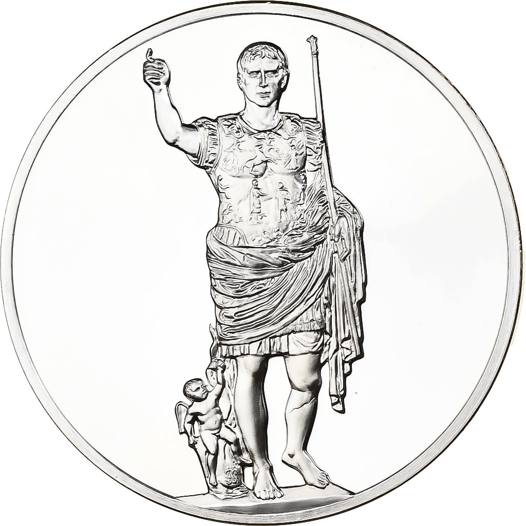 France, Medal, Auguste de Prima Porta, Romain, 1981, Silver, Proof, MS(63)