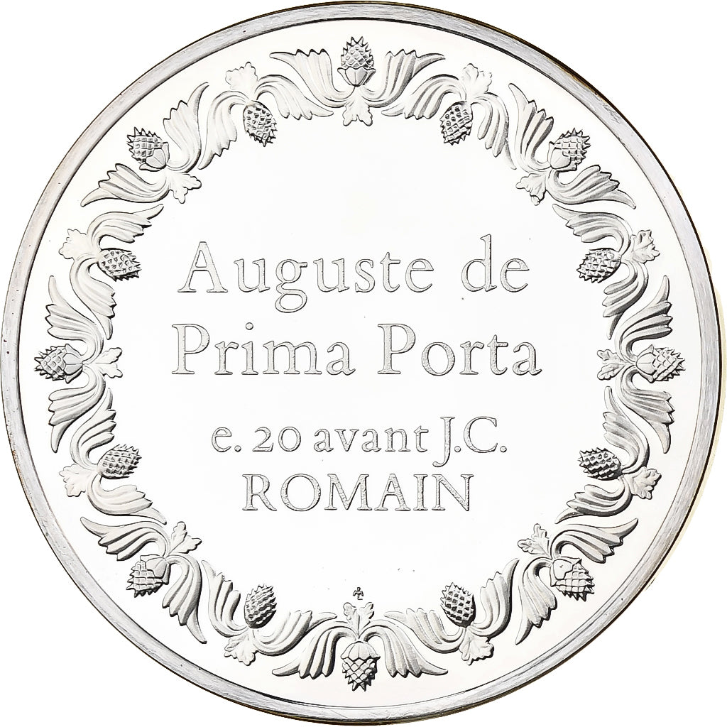France, Medal, Auguste de Prima Porta, Romain, 1981, Silver, Proof, MS(63)