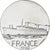 Francia, medaglia, Les Grands Transatlantiques, France, Rame-nichel, C. Gondard
