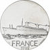 Francia, medaglia, Les Grands Transatlantiques, France, Rame-nichel, C. Gondard