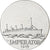 Francia, medaglia, Les Grands Transatlantiques, Imperator, Rame-nichel, C.