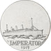 Francia, medaglia, Les Grands Transatlantiques, Imperator, Rame-nichel, C.