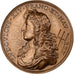 France, Medal, Louis XIV, La Navigation rétablie, 1971, Bronze, Restrike