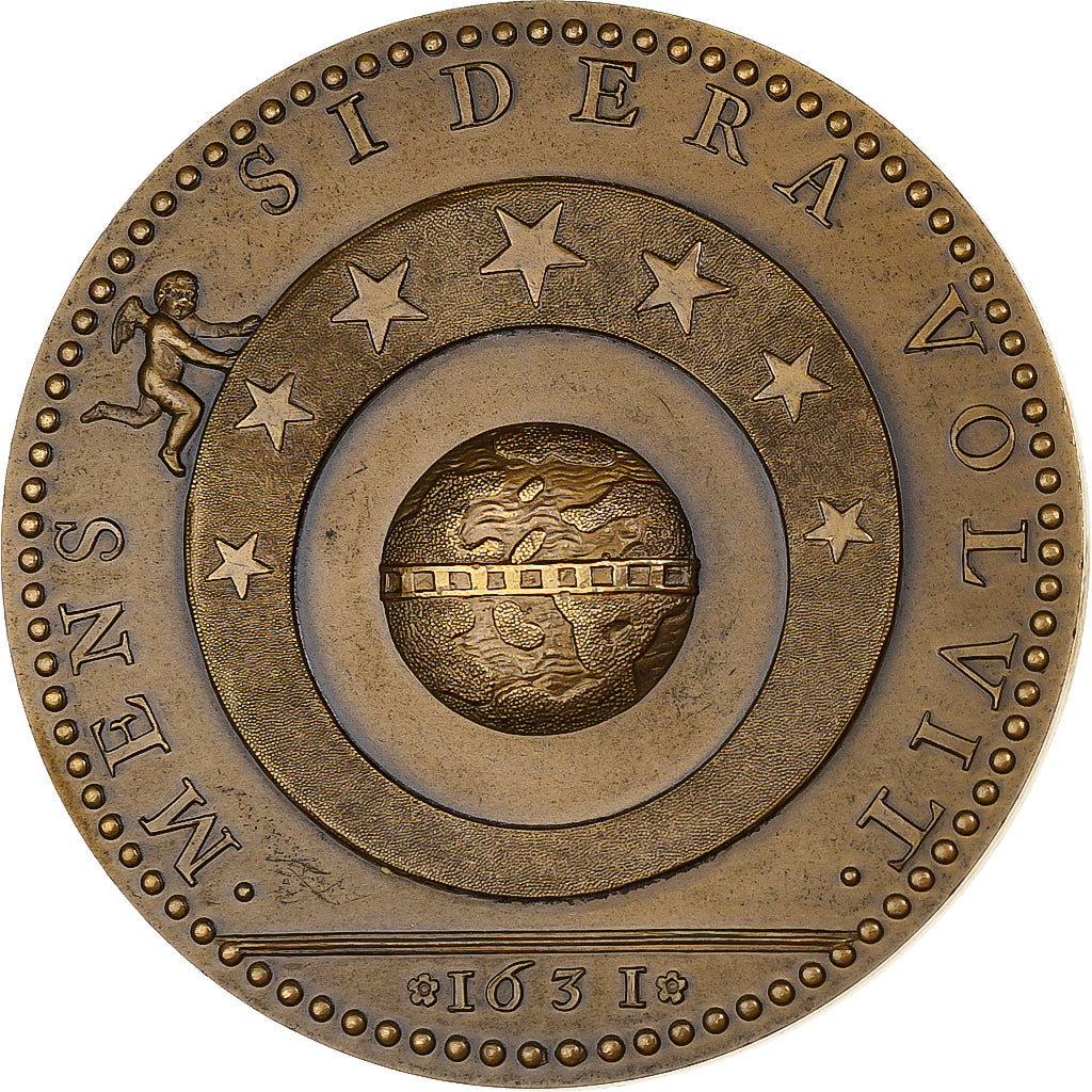 France, Medal, Richelieu, Son génie régit le monde, Bronze, Restrike, MS(63)
