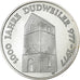 Germany, Medal, 1000 Jahre Dudweiler, 1977, Silver, AU(55-58)