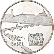Suisse, Silbertaler, Basel, 1965, Argent, SUP