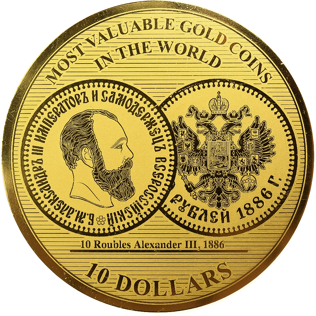 Islas Salomón, Elizabeth II, 10 Dollars, 2020, Prooflike, Oro, FDC