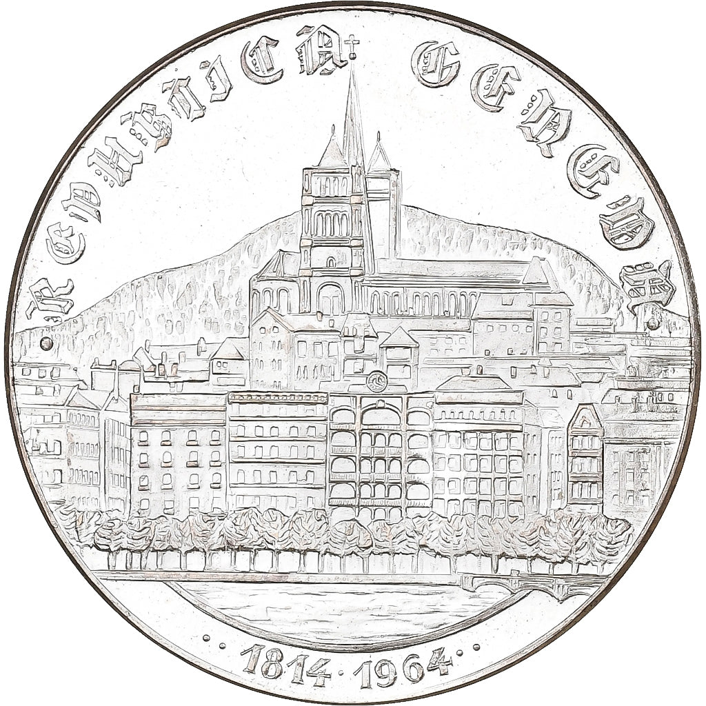 Zwitserland, Medaille, 1964, Zilver, PR+