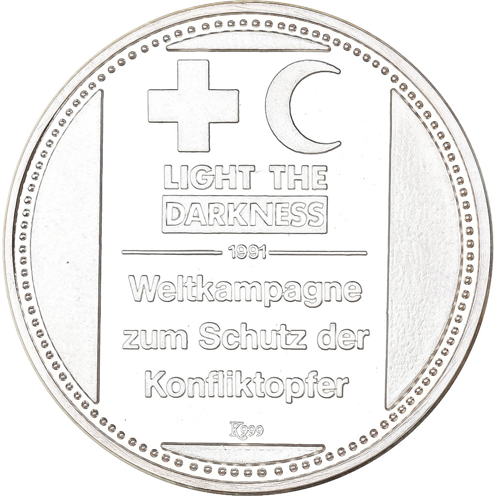 Allemagne, Médaille, Campagne pour la protection des victimes de conflits, 1991