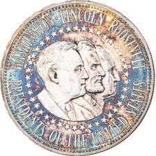 United States, 1 Troy Ounce, Presidents of the U.S., 1981, Silver, AU(55-58)