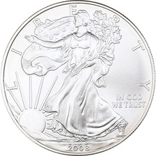 United States, Dollar, Silver Eagle, 2008, Philadelphia, Silver, MS(64)