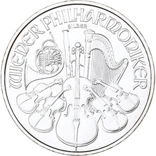 Austria, 1,5 Euro, Philharmonic Orchestra, 2008, Vienna, Silver, MS(65-70)