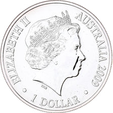 Australia, Elizabeth II, Dollar, Kangaroo, 2009, Silver, MS(65-70)