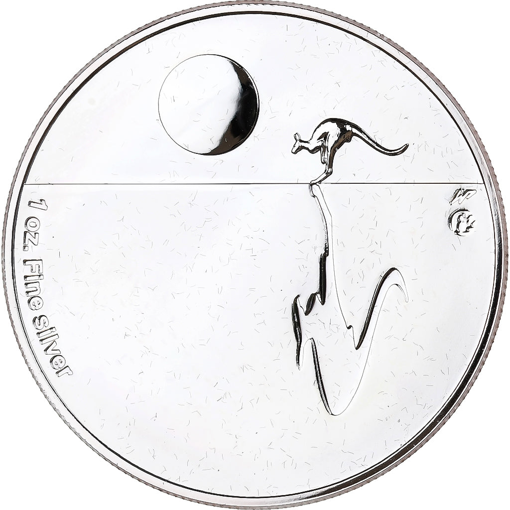 Australia, Elizabeth II, Dollar, Kangaroo, 2009, Silver, MS(65-70)