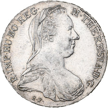 Austria, Maria Theresa, Thaler, 1780, Restrike, Silver, AU(50-53)