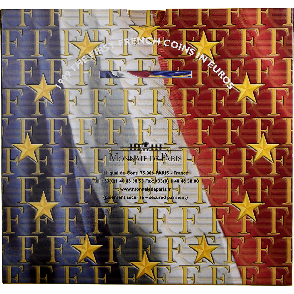 France, Coffret 1c. à 2€, BU, 1999, MDP, MS(65-70)