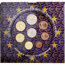 France, Coffret 1c. à 2€, BU, 2002, MDP, MS(65-70)