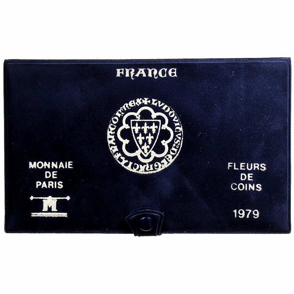 Francja, Coffret 1 c. à 50 frs., 1979, MDP, série FDC, ND, MS(65-70)