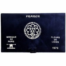 France, Coffret 1 c. à 50 frs., 1979, MDP, série FDC, MS(65-70)