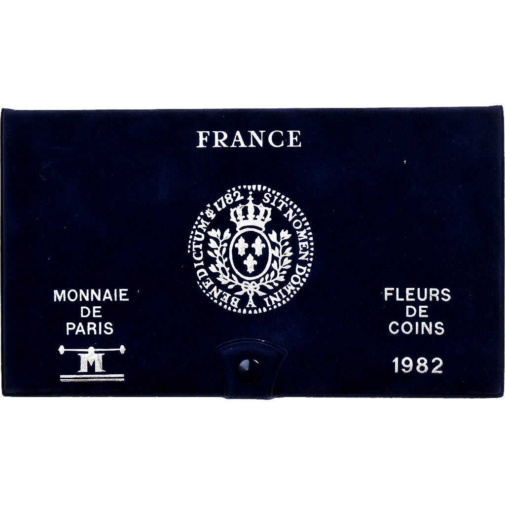 Francja, Coffret 1 c. à 50 frs., 1982, MDP, série FDC, ND, MS(65-70)