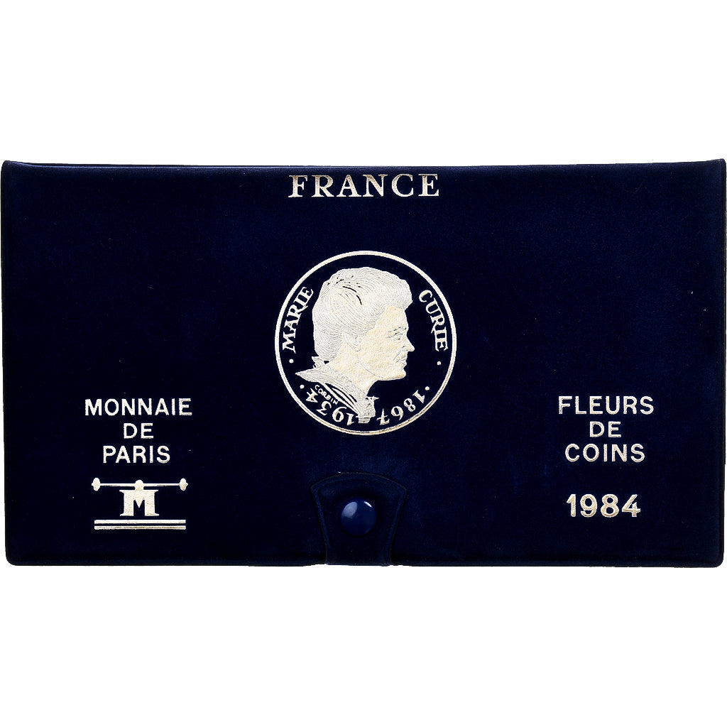 France, Coffret 1 c. à 100 frs., 1984, MDP, série FDC, FDC