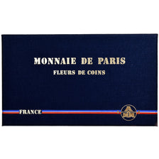 France, Coffret 1 c. à 100 frs., 1986, MDP, série FDC, FDC