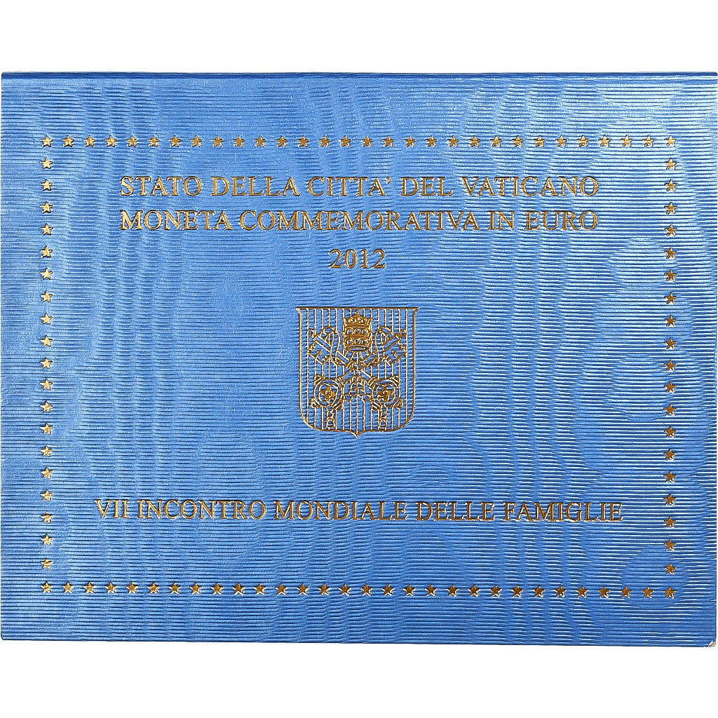 Vatican, Benedict XVI, 2 Euro, 7th World Meeting of Families, 2012, Rome