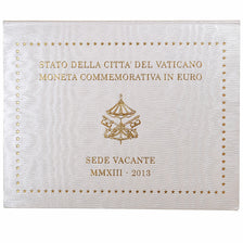 Vaticano, 2 Euro, Sede Vacante, 2013, Rome, Bimetallico, FDC, KM:447