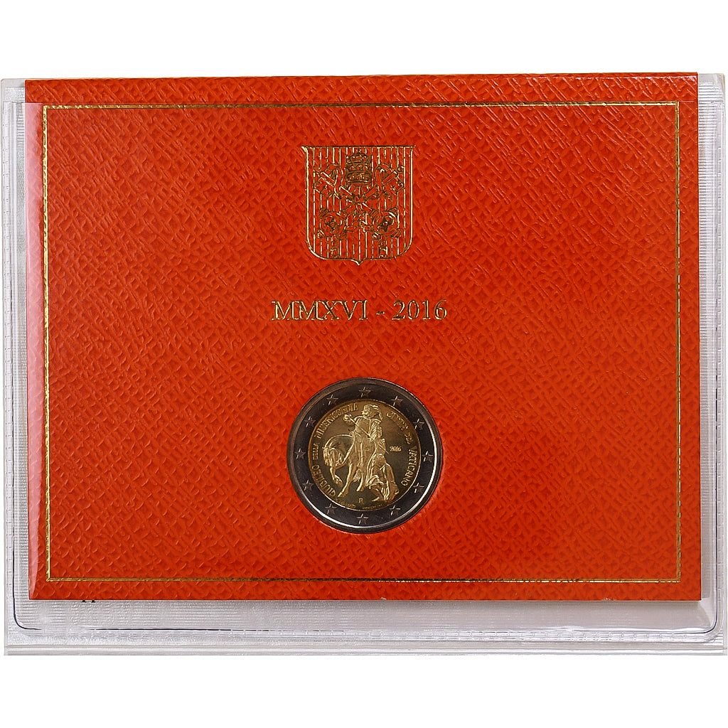 Vaticano, 2 Euro, Jubilee Year of Mercy, 2016, Rome, Bimetálico, FDC, KM:485