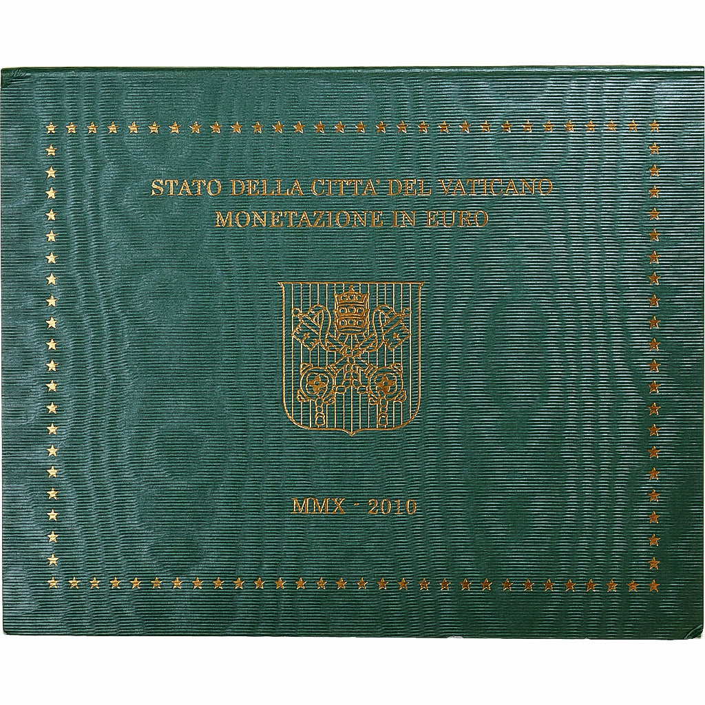 Vatican, Benedict XVI, Set 1 ct. - 2 Euro, BU, 2010, Rome, MS(65-70)