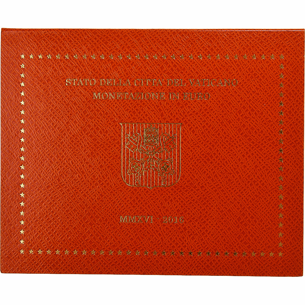 Vatican, Francis I, Set 1 ct. - 2 Euro, BU, 2016, Rome, MS(65-70)