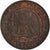 Coin, France, Napoleon III, 2 Centimes, 1862, Bordeaux, AU(55-58), Bronze