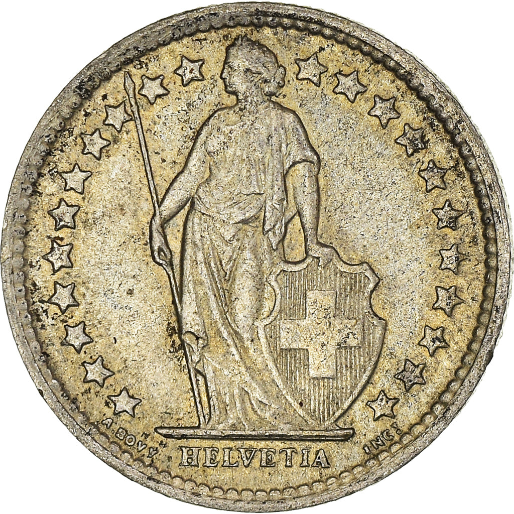 Monnaie, Suisse, 1/2 Franc, 1959, Bern, SUP, Argent, KM:23