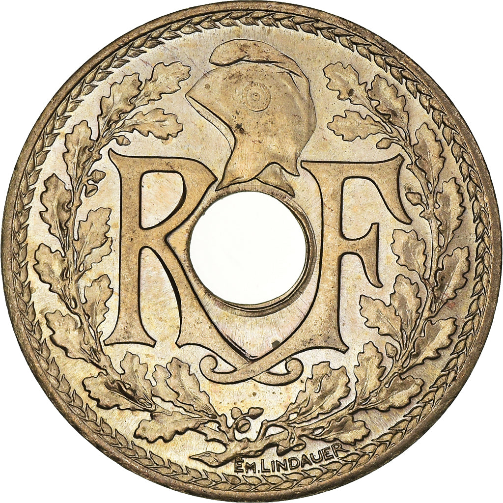 Coin, France, Lindauer, 25 Centimes, 1939, Paris, MS(63), Maillechort, KM:867b