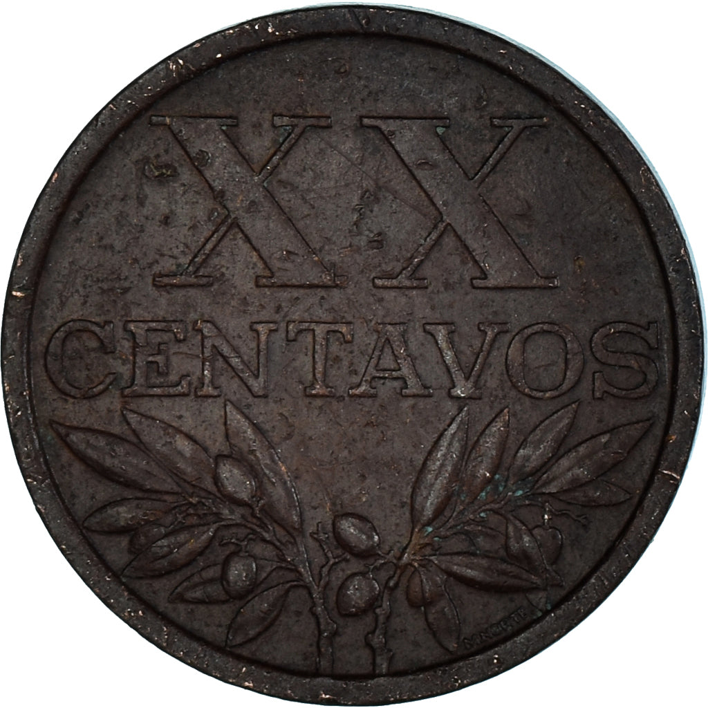 Moneta, Portogallo, 20 Centavos, 1962