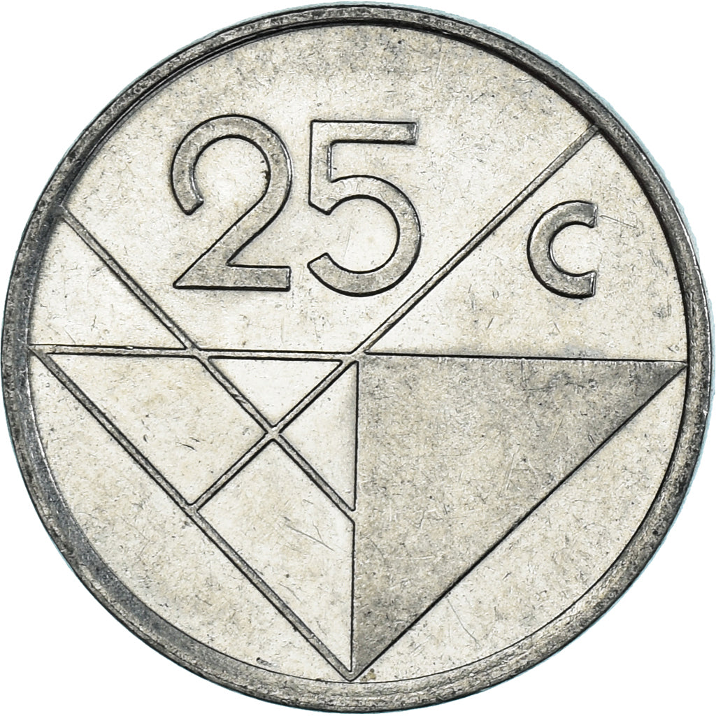 Moneda, Aruba, 25 Cents, 2003