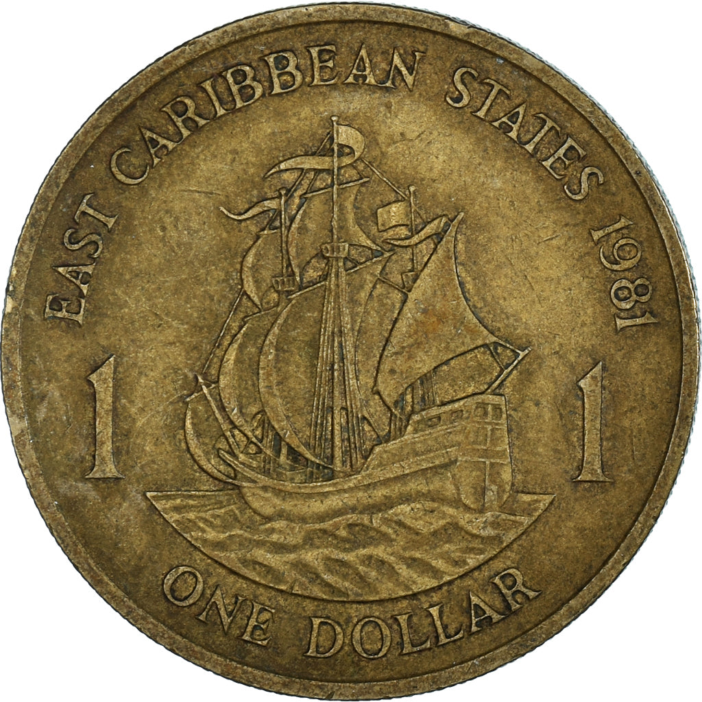 Moeda, Estados das Caraíbas Orientais, Dollar, 1981