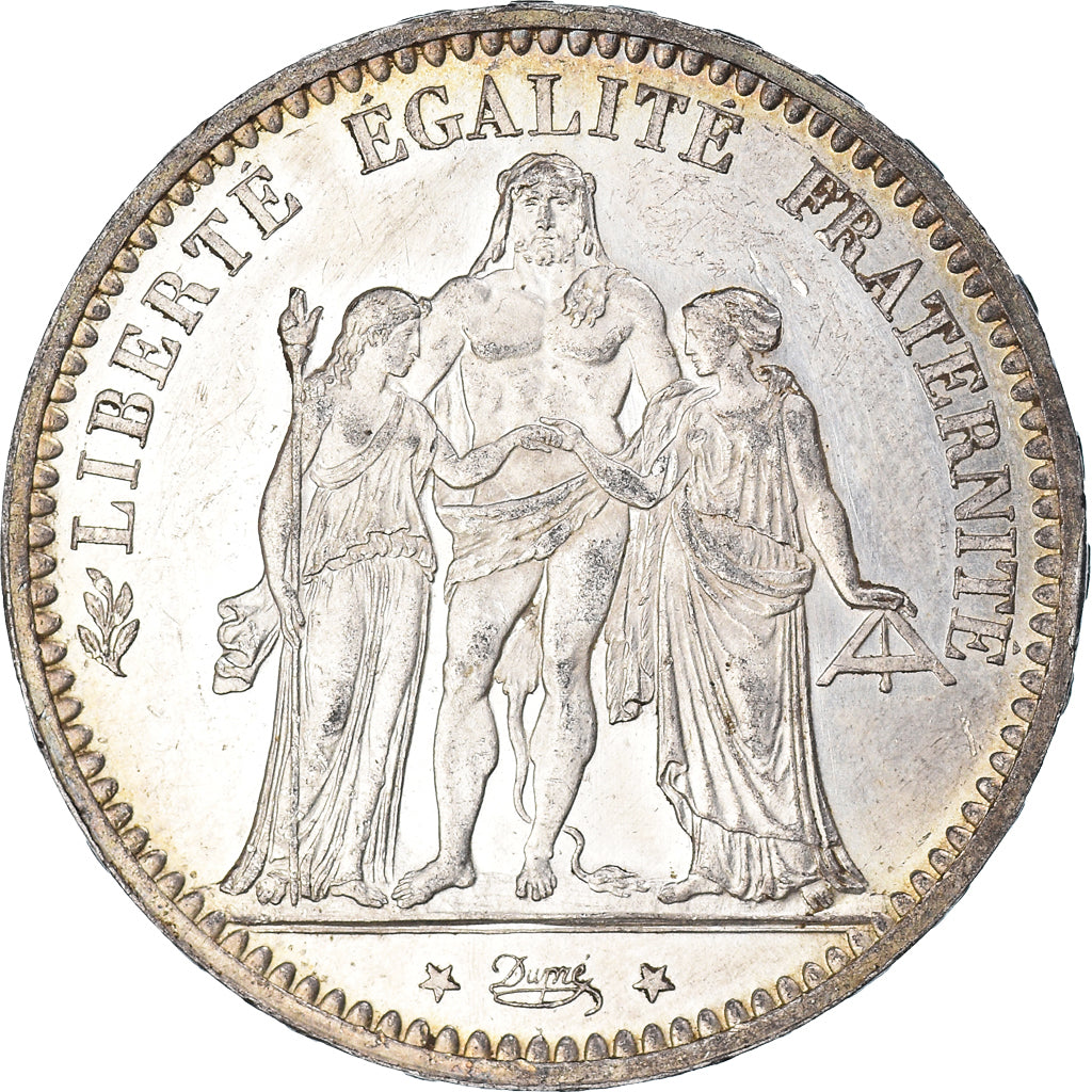 Münze, Frankreich, Hercule, 5 Francs, 1873, Paris, VZ+, Silber, KM:820.1