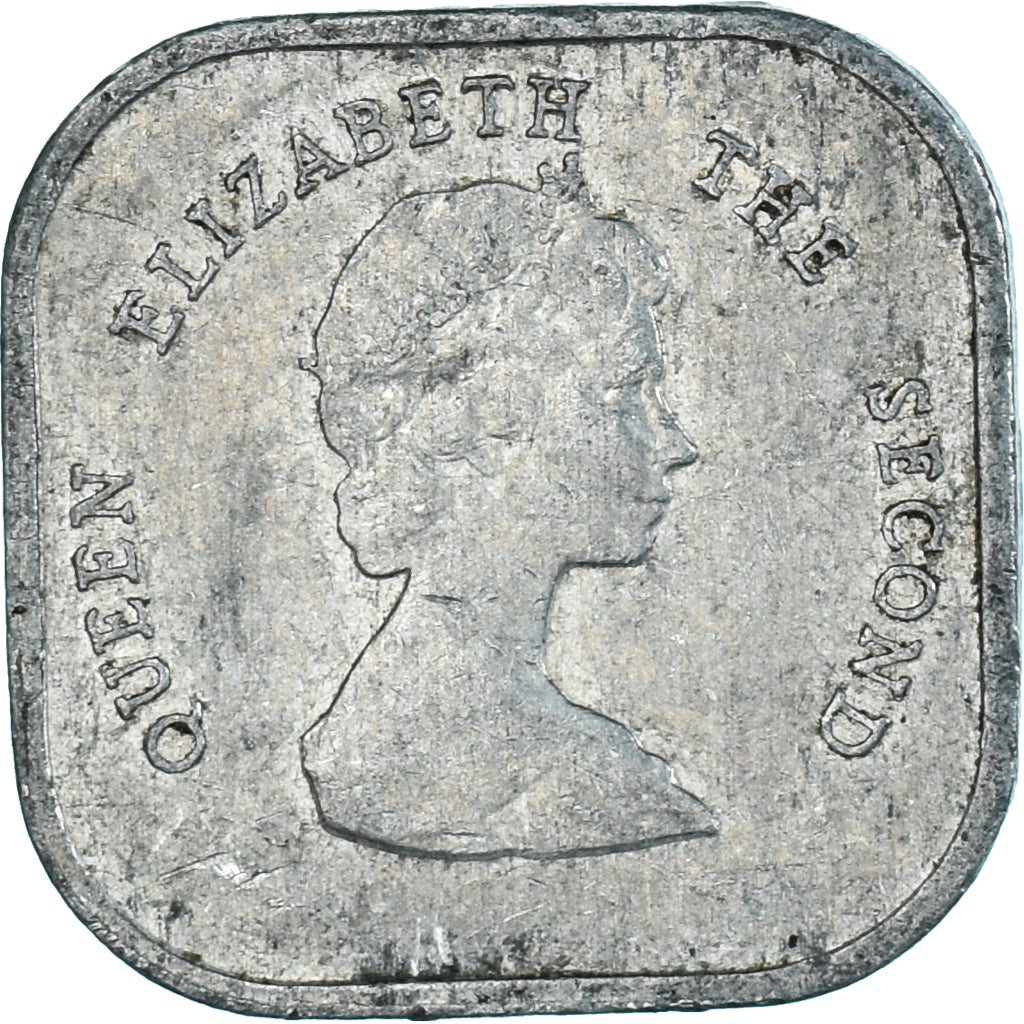 Moneta, Stati dei Caraibi Orientali, 2 Cents, 1984