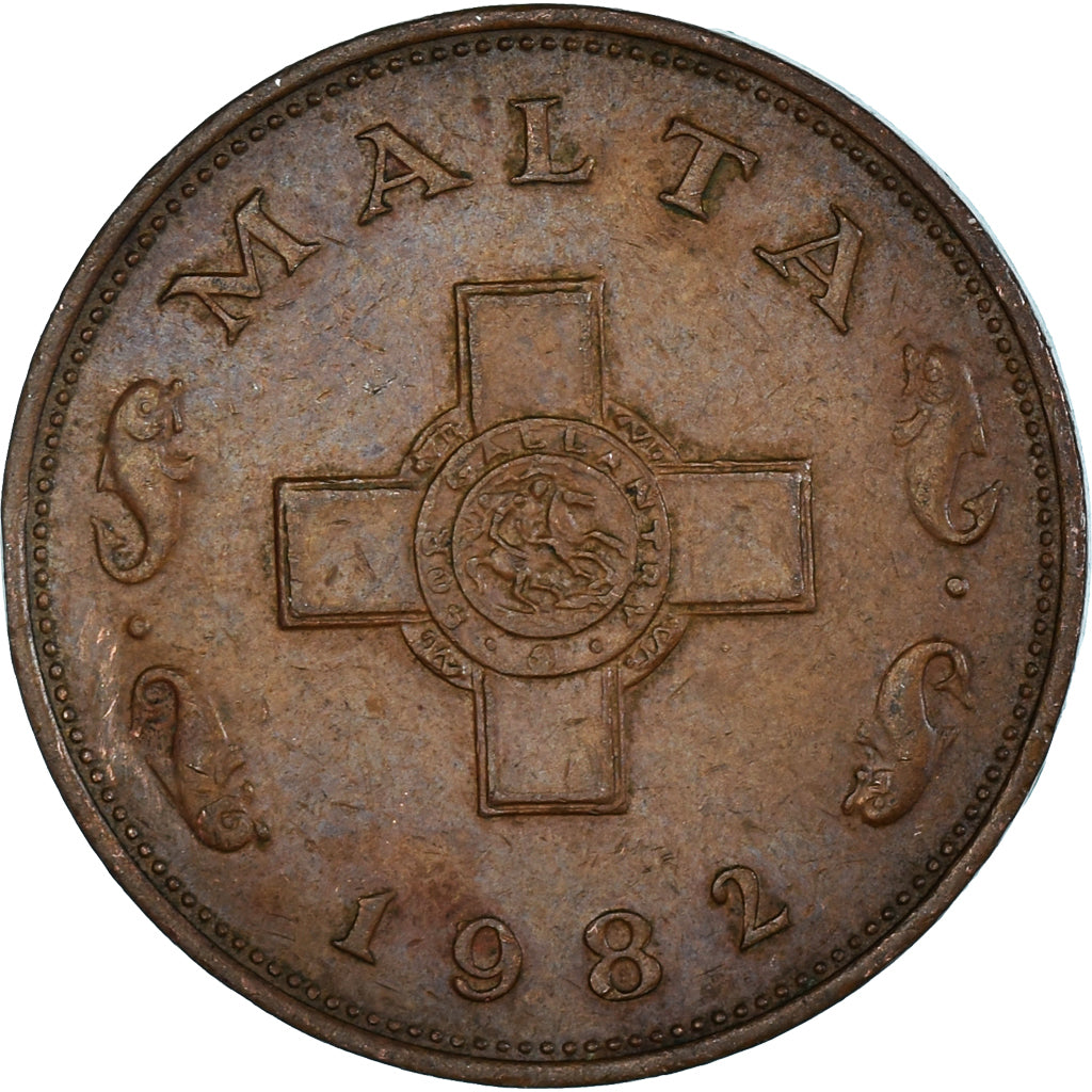 Monnaie, Malte, Cent, 1982