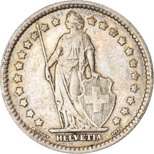 Monnaie, Suisse, Helvetia, Franc, 1928, Bern, TTB, Argent, KM:24