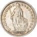 Monnaie, Suisse, Helvetia, Franc, 1928, Bern, TTB, Argent, KM:24