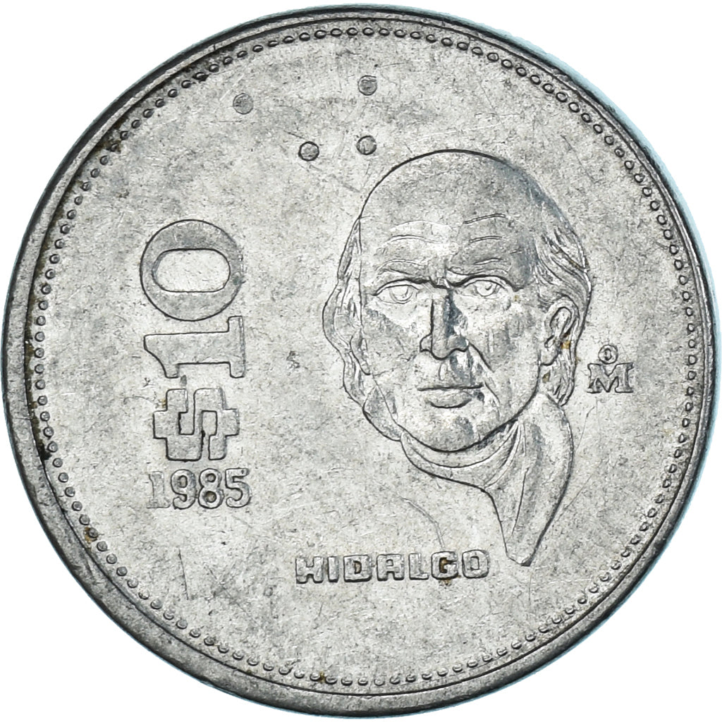 Coin, Mexico, 10 Pesos, 1985