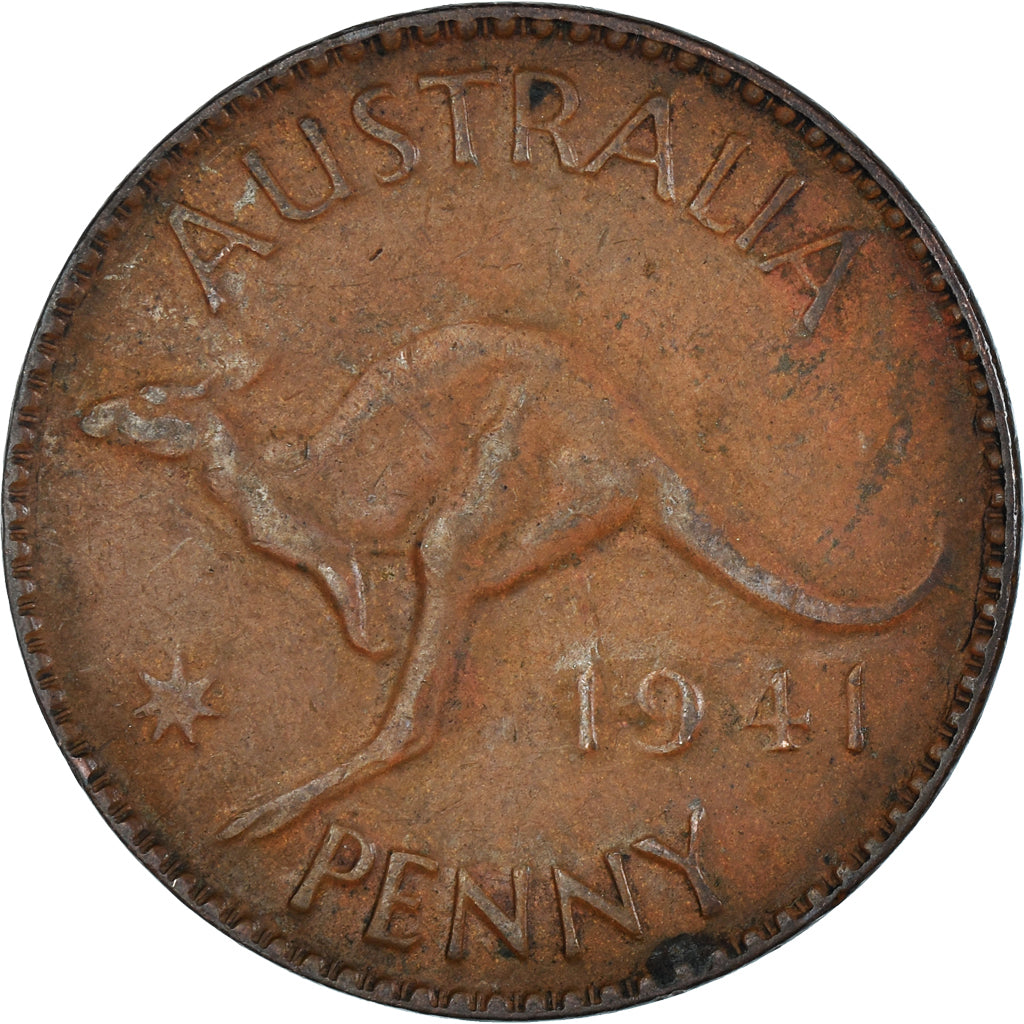 Moneta, Australia, Penny, 1941