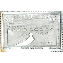 France, Médaille, Postal stamp, 20 Francs, Le Médaillier Franklin, Pont du