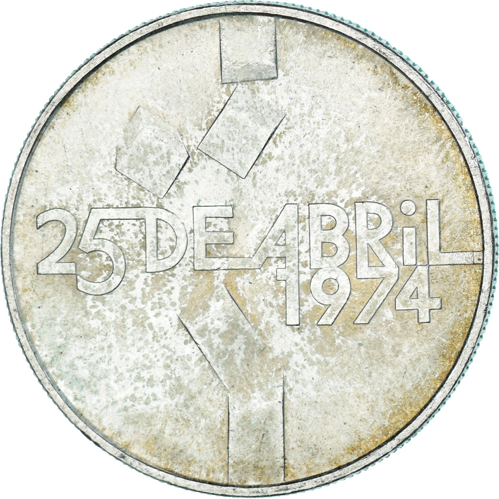 Münze, Portugal, 100 Escudos, 1974, Lisbon, SS, Silber, KM:603
