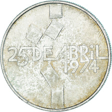 Münze, Portugal, 100 Escudos, 1974, Lisbon, SS, Silber, KM:603