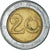 Monnaie, Algérie, 20 Dinars, 1992