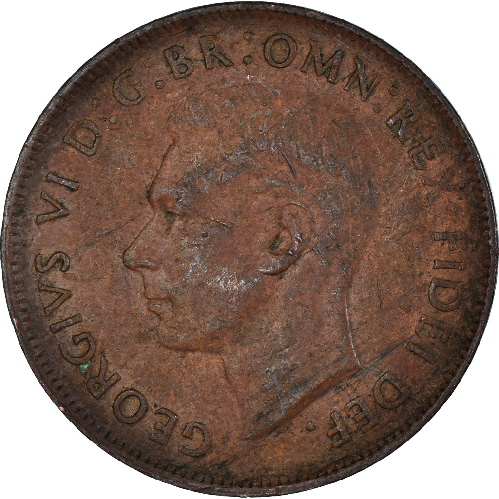 Coin, Australia, Penny, 1951