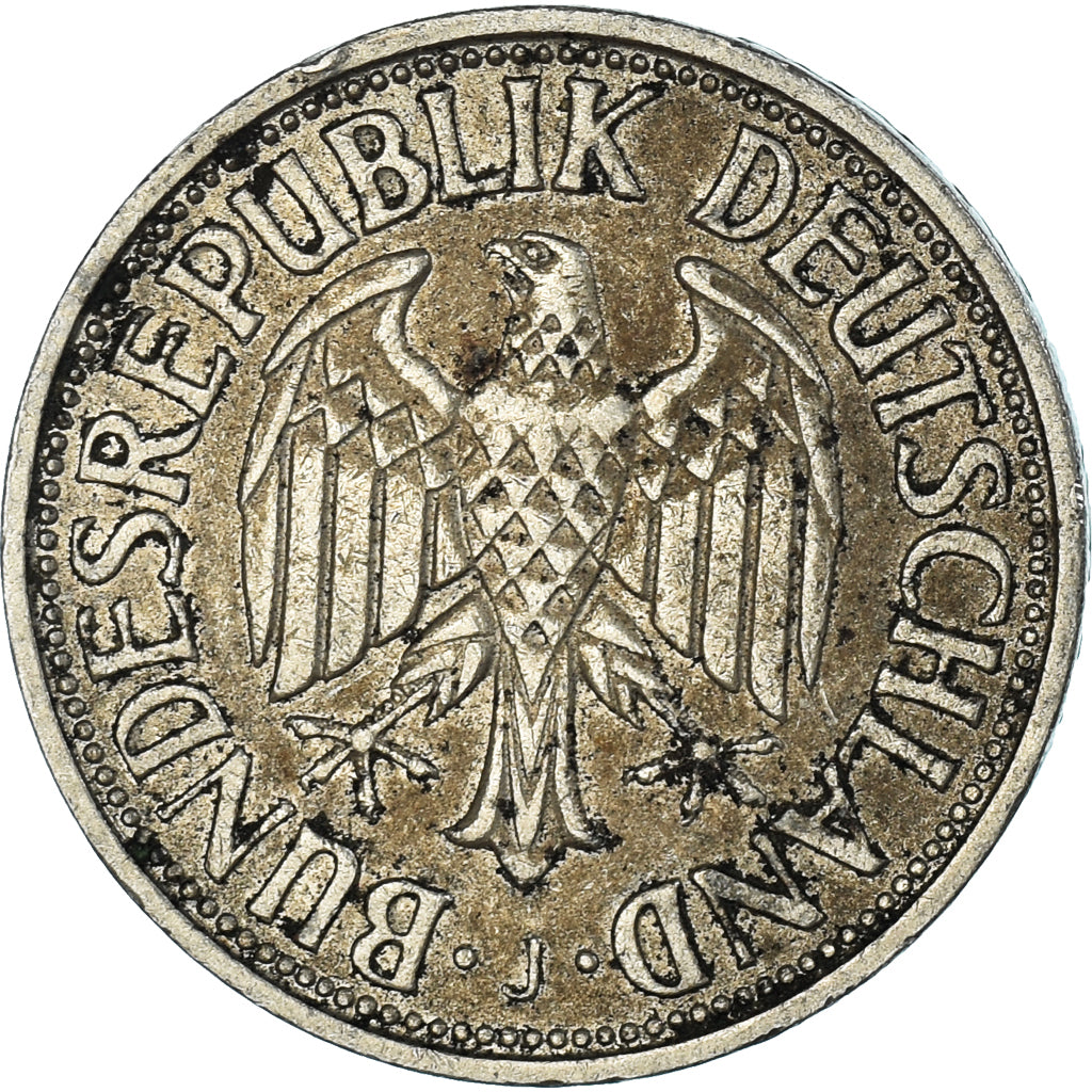 Coin, Germany, Mark, 1955